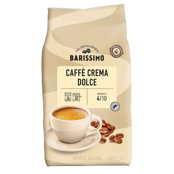 Caffe Crema Dolce, Boabele întregi, 8 x 1 kg