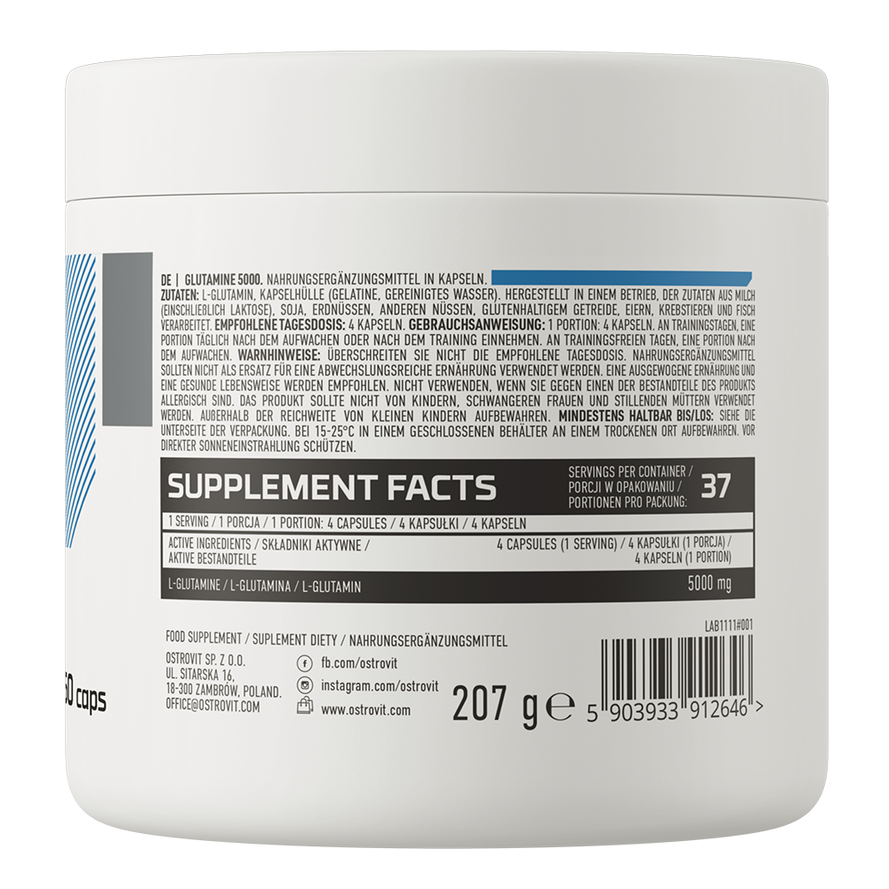 OstroVit Glutamin 5000 mg