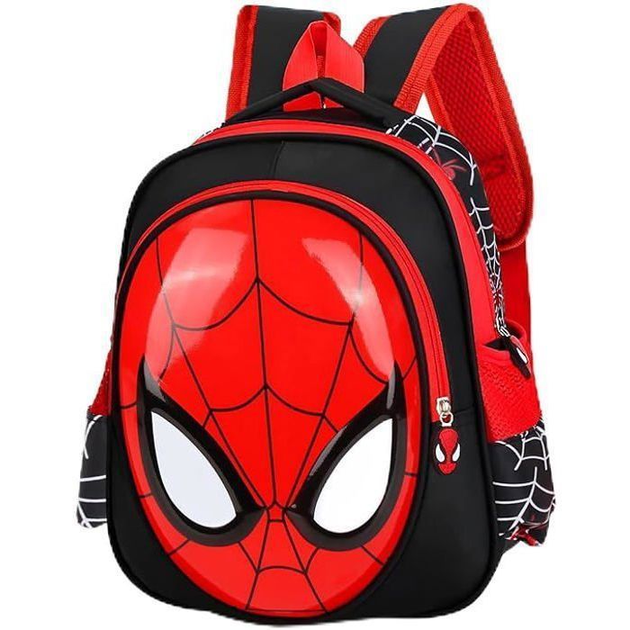 Kinderrugzak, schooltas, basisschooltas voor meisjes, grote capaciteit, 3D-design, rood