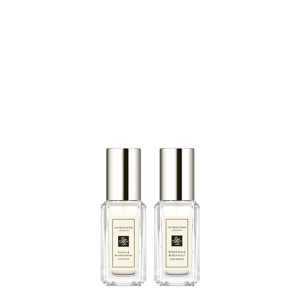 Jo Malone London Duftset Cologne Wood Sage & Sea Salt/ Peony & Blush Suede Mini-Set - 1 Stück.