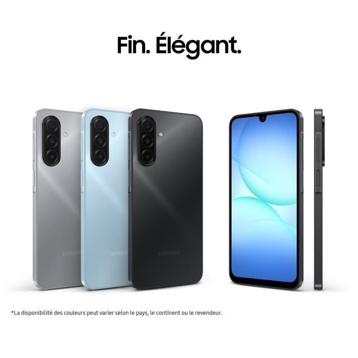 SAMSUNG Galaxy A17 Smartphone 128 Go Noir - Version Française