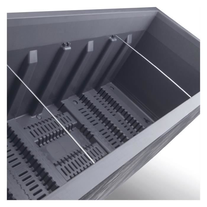 Vaso de parede DEROMA Millennium R - 78,5 x 39 x 39,1 cm (altura) - Antracite - Com reservatório de água