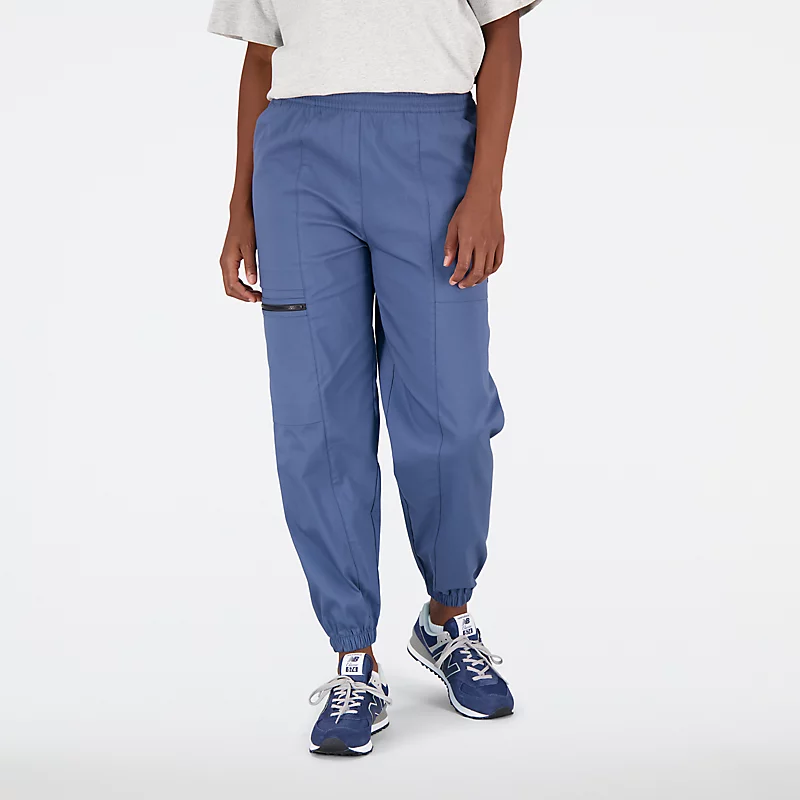 Spodnie damskie AT Woven Pant - VINTAGE INDIGO