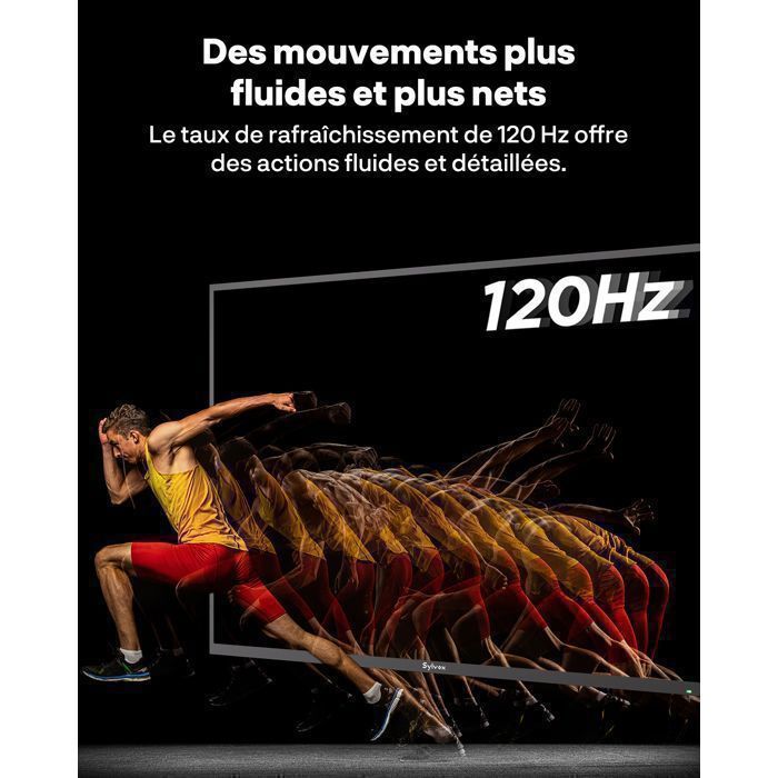 Televisor de cine SYLVOX Helio QLED para exteriores - 65