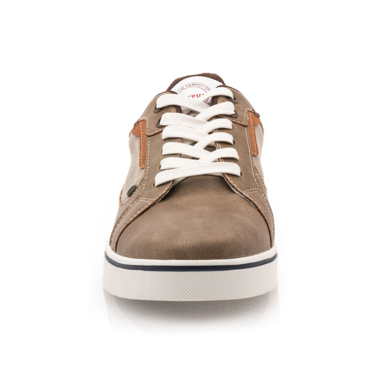 Zapatillas deportivas para hombre color marrón