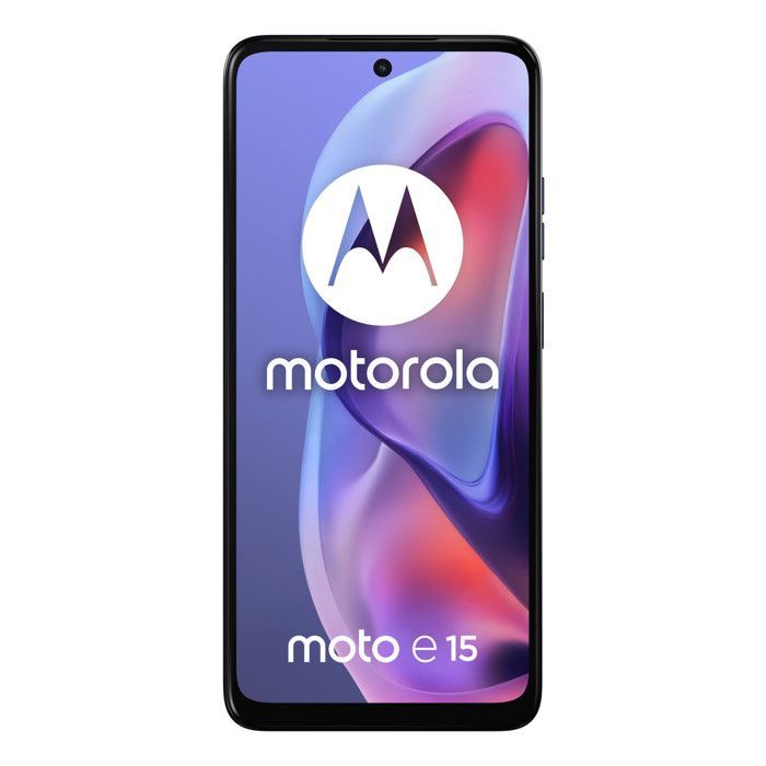 Smartphone – MOTOROLA – Moto e15 – 6,67 Zoll, 90 Hz – 32 MP Quad-Pixel-Kamera – 5200 mAh