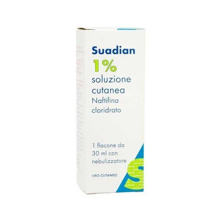 GIULIANI Suadian 1% solução cutânea com nebulizador 30 ml cloridrato de naftifina