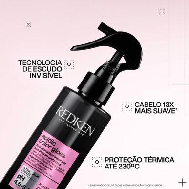 Redken Acidic Color Gloss Heat Protection Tepelně ochranný přípravek pro barvené vlasy, matné vlasy, 190 ml
