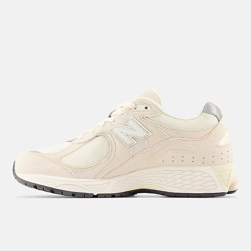 Unisexe 2002R - Taupe Calme avec Angora et Argent Métallisé
