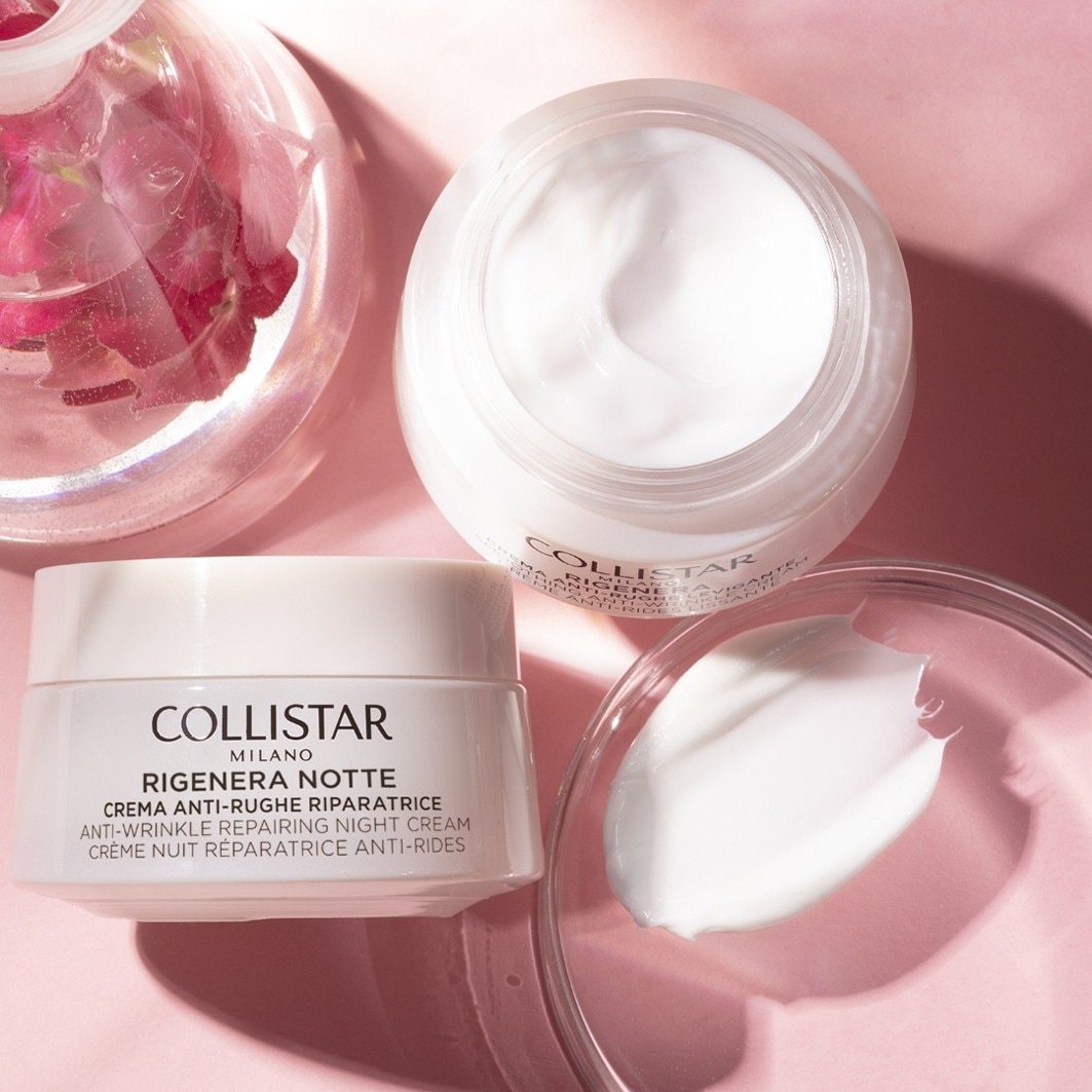 Collistar Rigenera nočna krema proti gubam za obraz in vrat – 50 ml