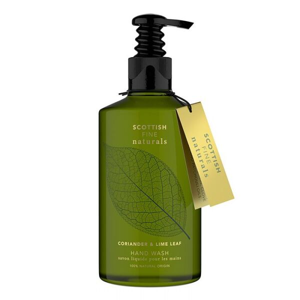 Săpunuri fine scoțiene, săpun de mâini cu coriandru și frunze de lime, 300 ml