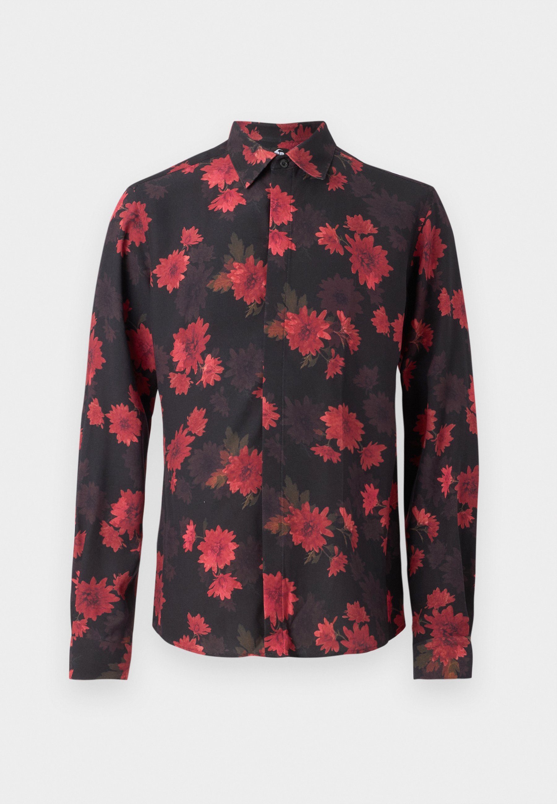 Twisted Tailor KRIZAN - Shirt - zwart/rood