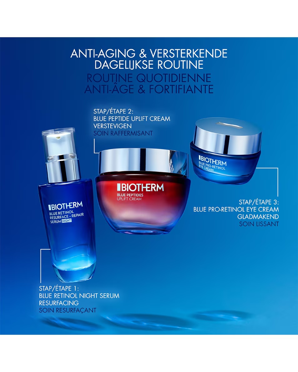BIOTHERM „Blue Peptides Uplift“ kremas stangresnei odai