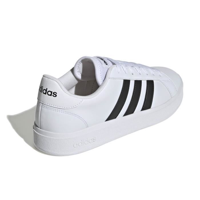 Scarpe da corsa Adidas Grand Court Base 2.0 da donna - Bianche - Terreno compatto