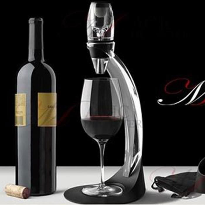 Aeratore per decanter di vino - FLOUREON - Set completo - Esalta il gusto - Design contemporaneo - 1 pezzo