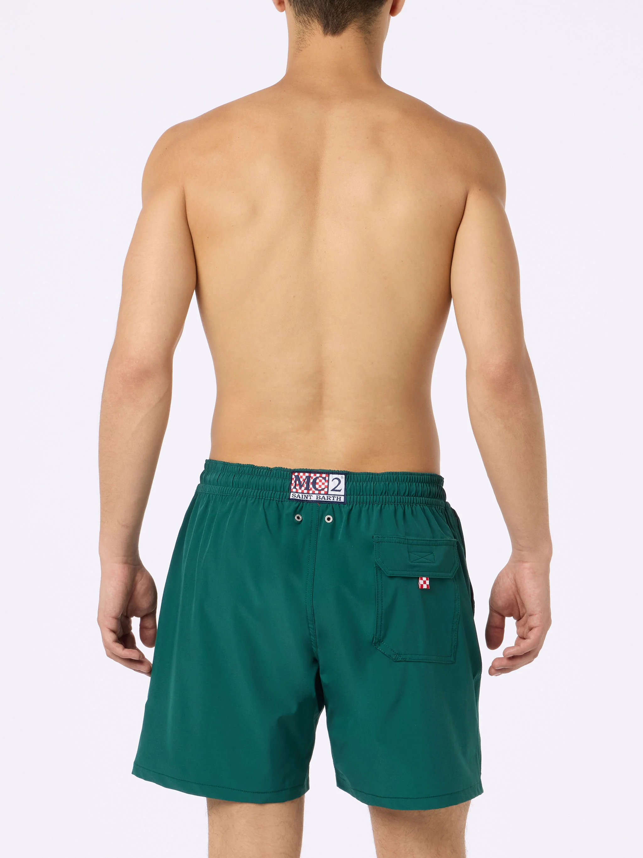 Costume classico elasticizzato Comfort con ricamo Forte dei Drammi | E