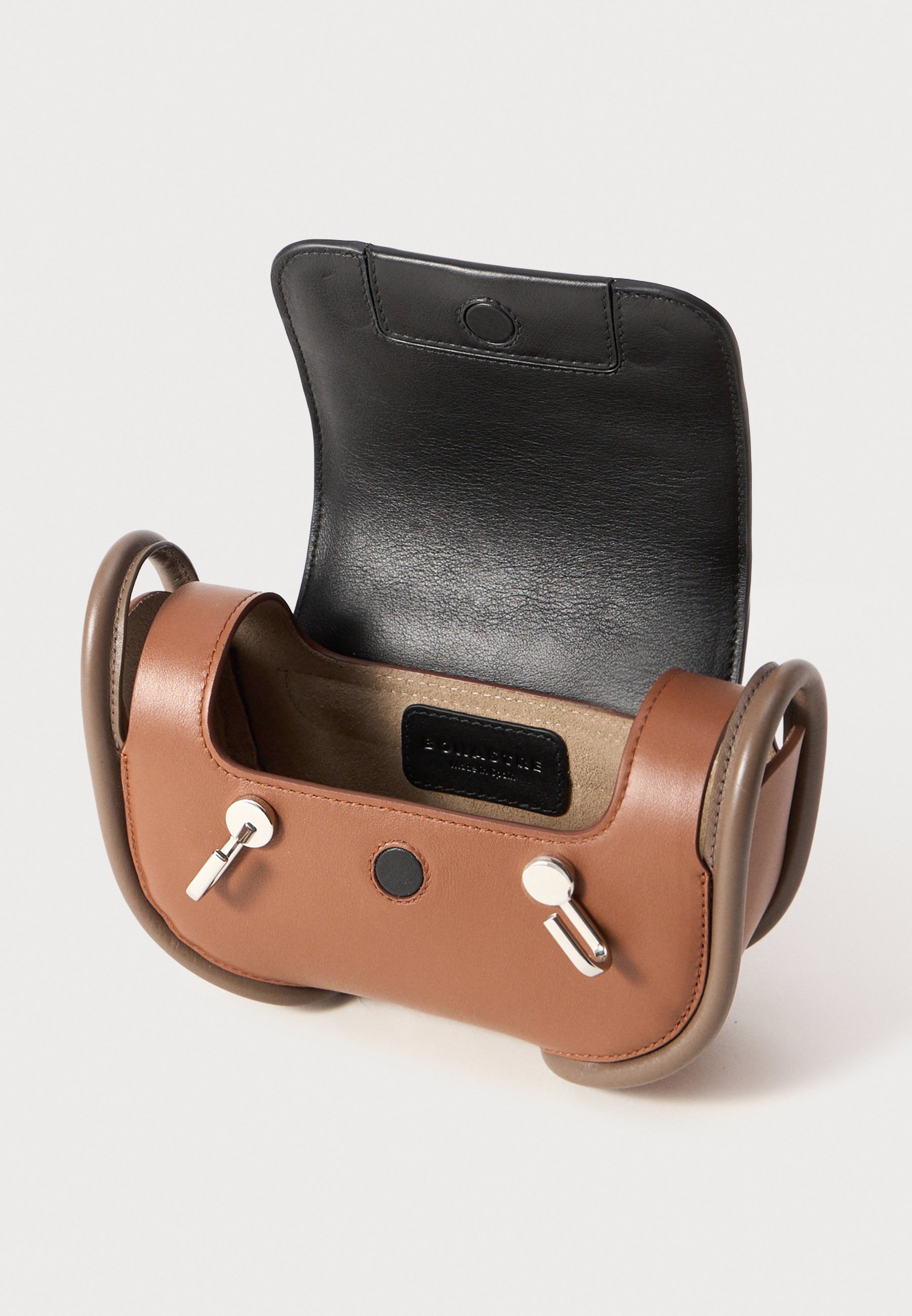 Bonastre LOVNI UNISEX - Crossbodytas - cognac/zwart