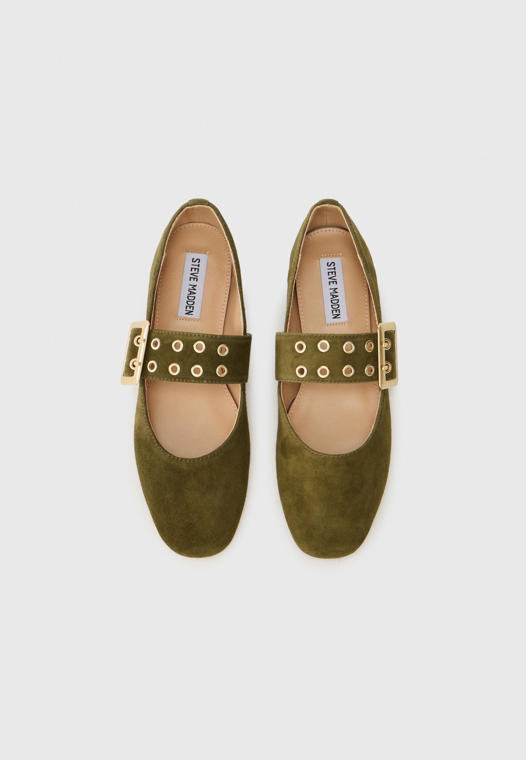 Steve Madden ATLANTICA - Balletpumps - gemêleerd olijfgroen