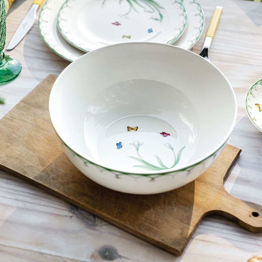 Villeroy & Boch apaļa krāsaina salātu bļoda, atsperīga - 1 gab.