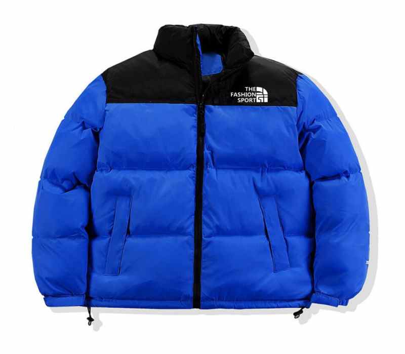 Nieuwe winterkleding voor heren en dames: gewatteerde jassen van katoen, parka's, warme jassen, dikke buitenjassen, pufferjassen voor mannen.