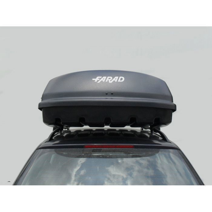 Farad N/7 Marlin 680L Cofre de techo negro mate