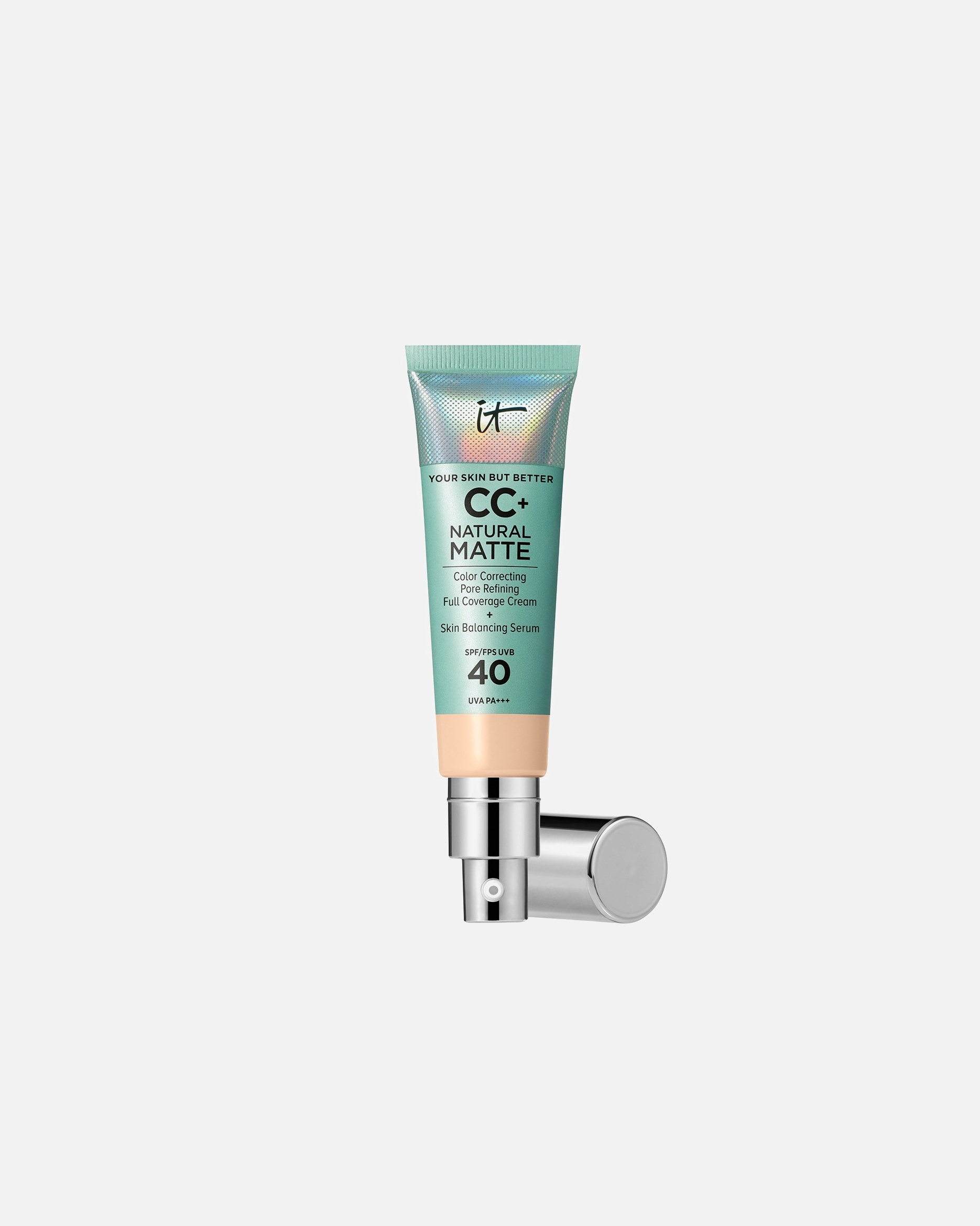 IT Cosmetics CC Creme Din Hud Men Bedre CC+ Naturlig Mat SPF40 - 32 ml