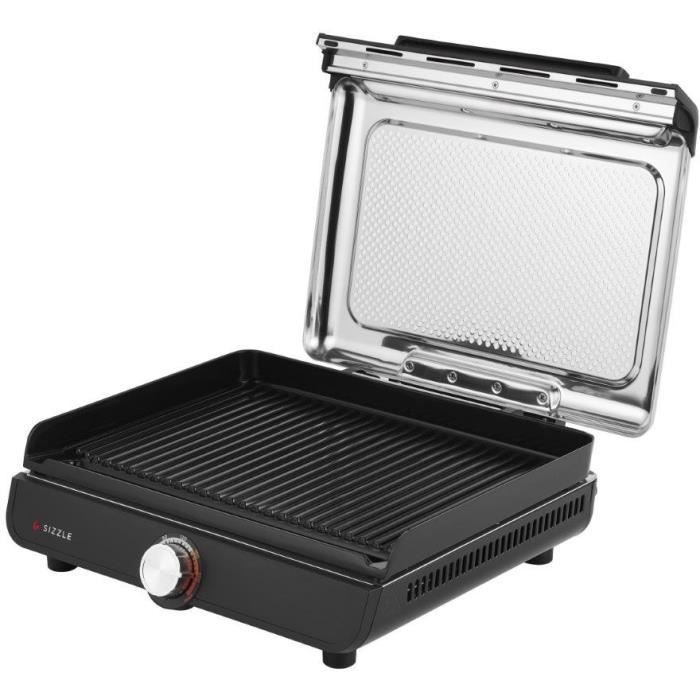 Grill et plancha NINJA - Sizzle GR101EU - Surface 34x8x13,5cm - Jusqu'à 260°C