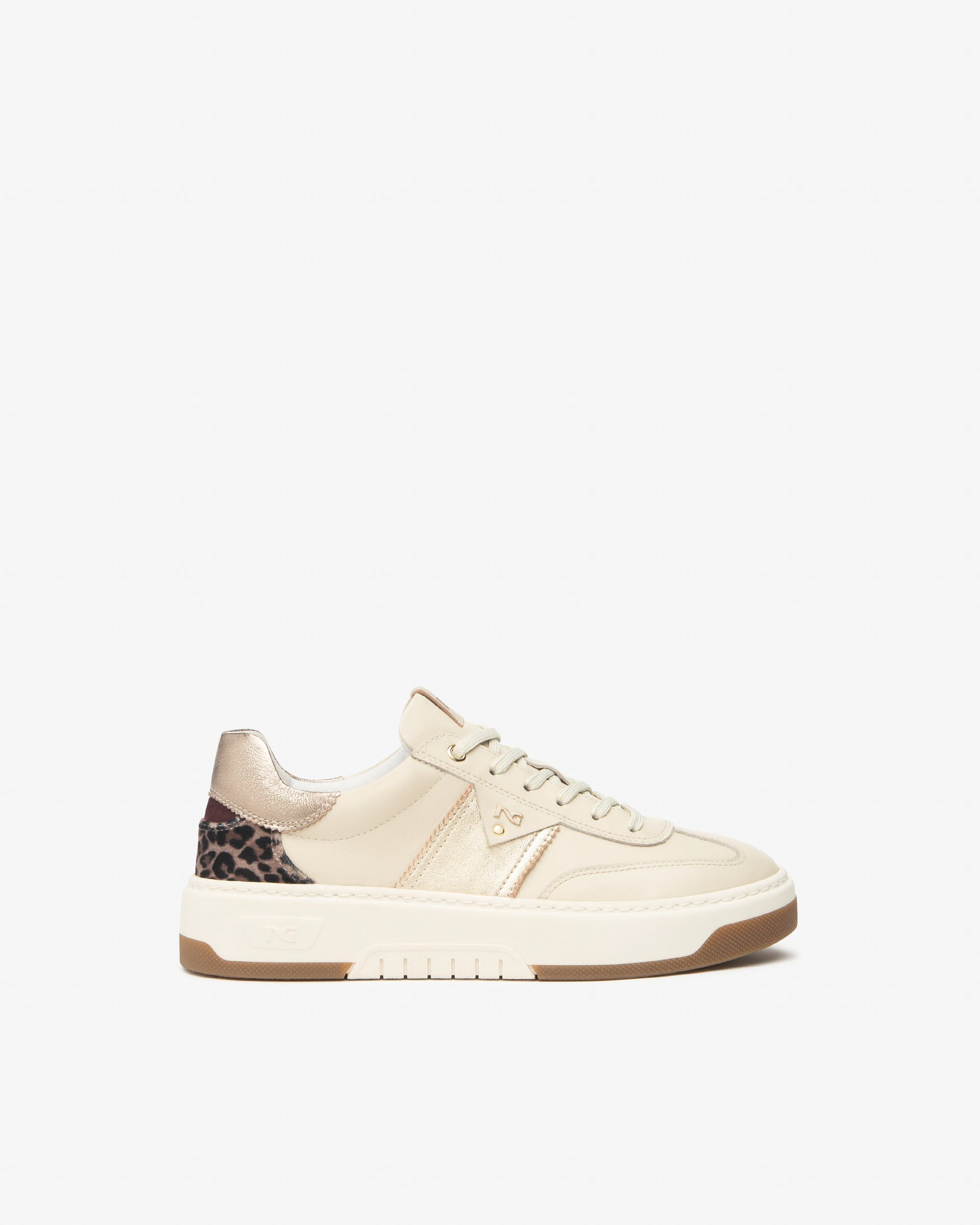  Damen-Sneaker aus Leder, Wildleder und Funktionsmaterialien