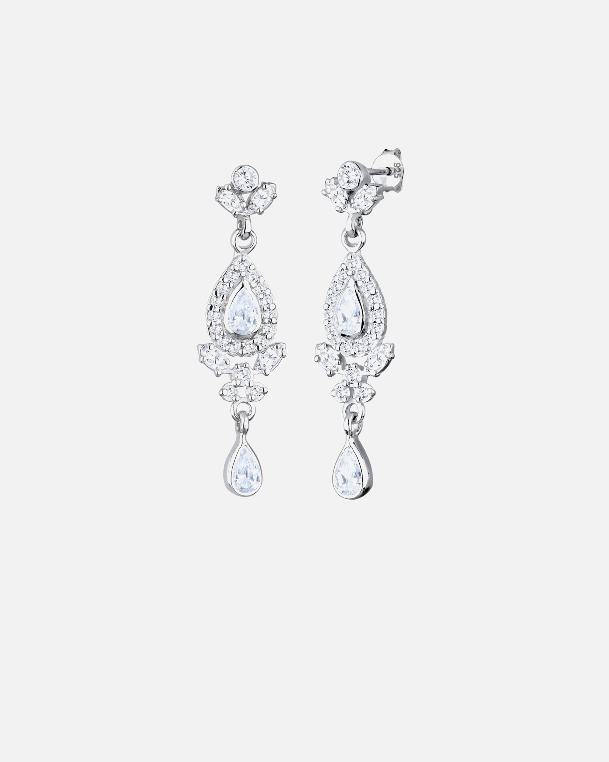 Elli PREMIUM Pendant Zircone Femme (925/1000) Argent