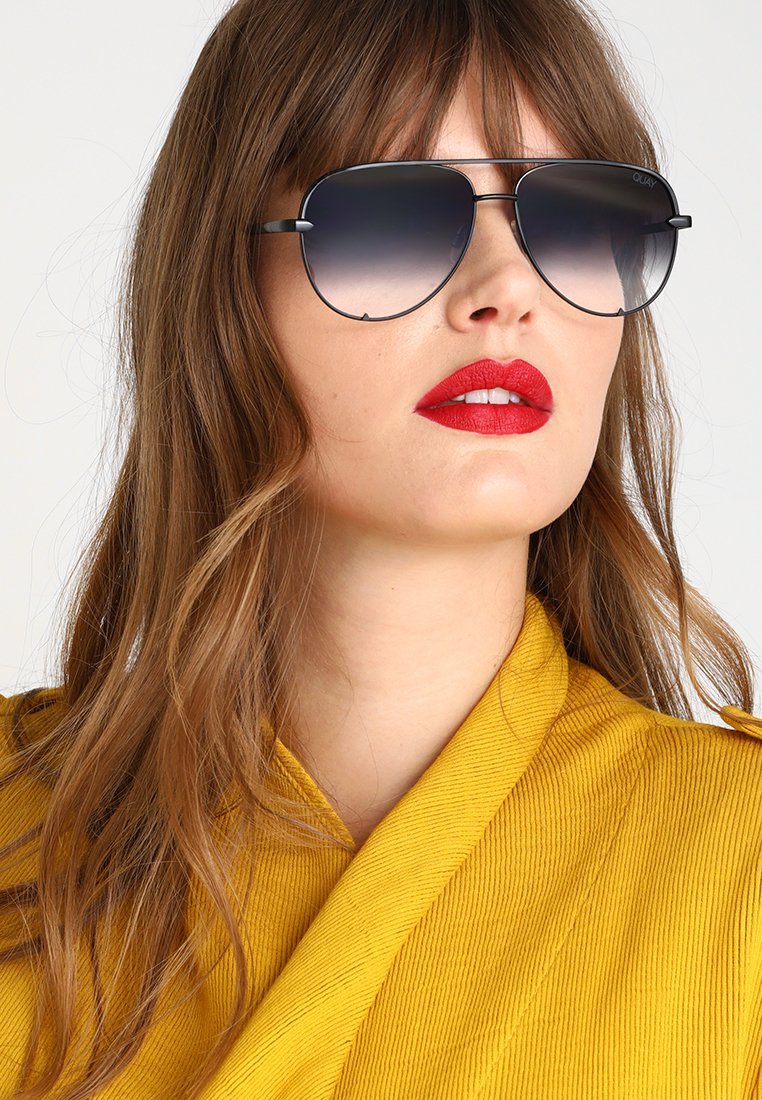 QUAY AUSTRALIA HIGH KEY MINI - Occhiali da sole - neri