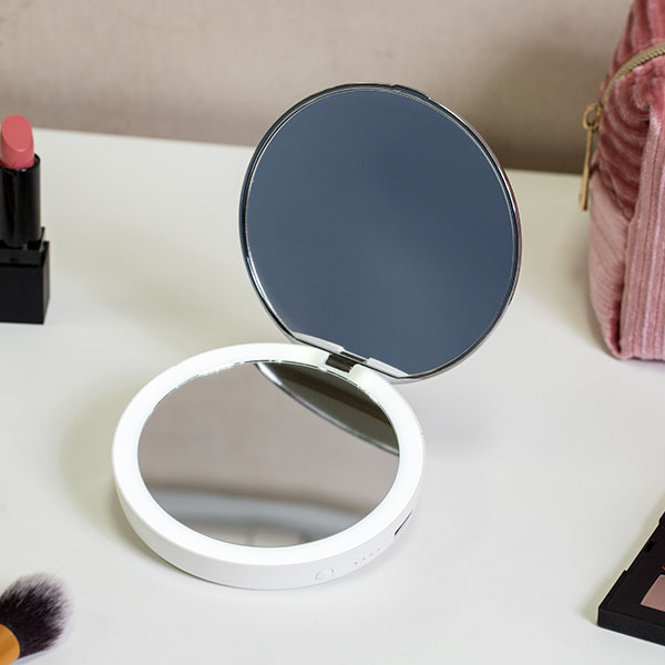 STYLPRO Flip 'n' Charge Powerbank Kompakt LED-spegel