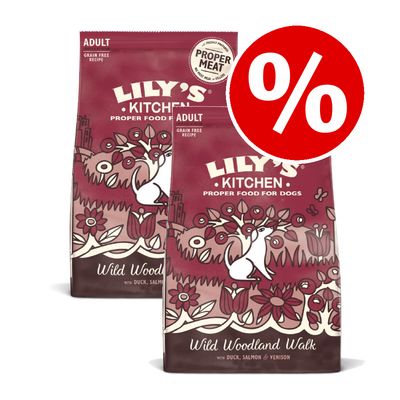Lily's Kitchenin kuivaruoka koirille - edullinen pakkaus