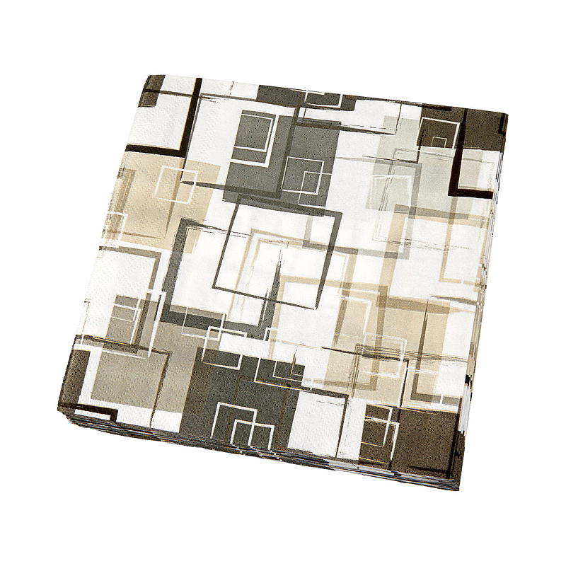 Tovaglioli Vie Eco, confezione da 20 pezzi, 33x33 cm