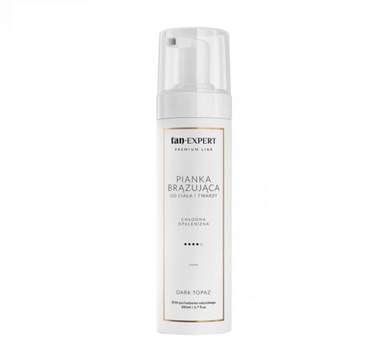 Tanexpert Premium Line pianka brązująca do twarzy i ciała Dark Topaz 200ml