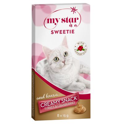 Mein Stern ist ein Schatz – cremiger Superfood-Snack mit Truthahn und Cranberry.