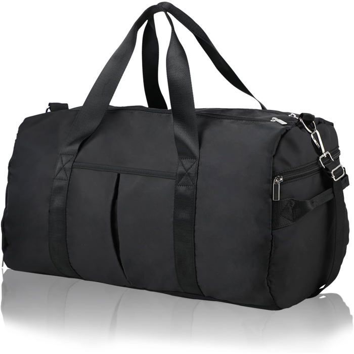 Men's sports bag - Waterproof travel bag with wet item pocket and shoe compartment