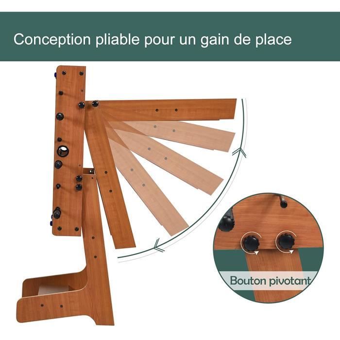 Mesa de futbolín plegable GOPLUS - Mesa de futbolín para interiores 69x36,5x71 cm - 18 figuras, 2 marcadores, 2 pelotas