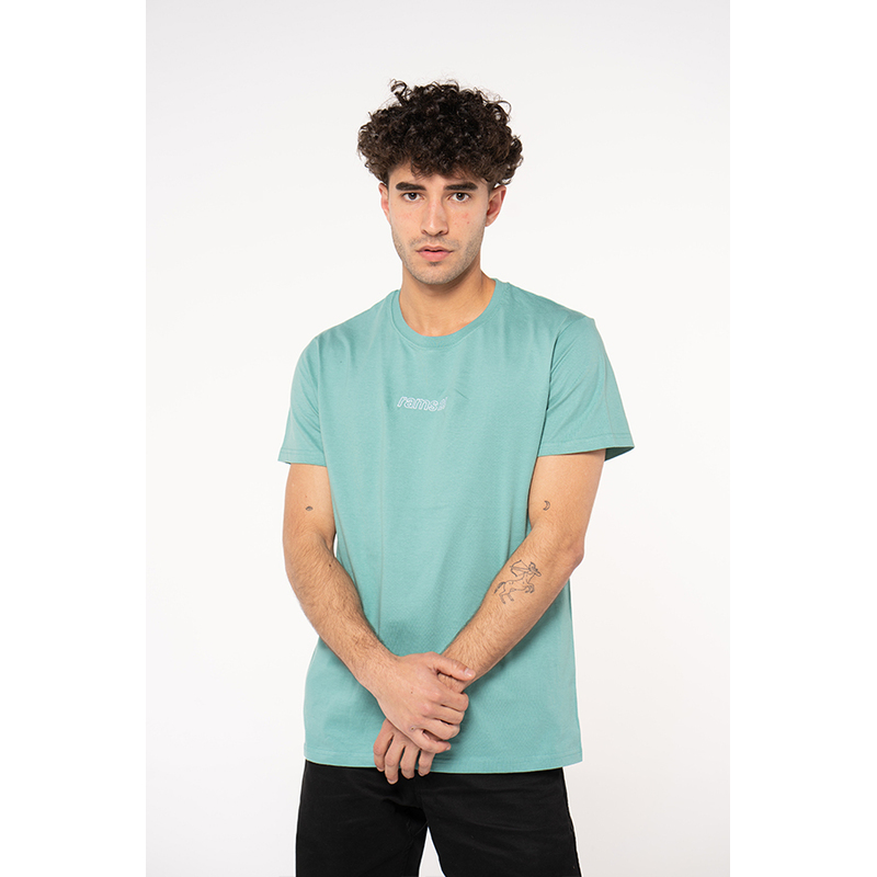  Camiseta Manga Corta Bordado Rams 23