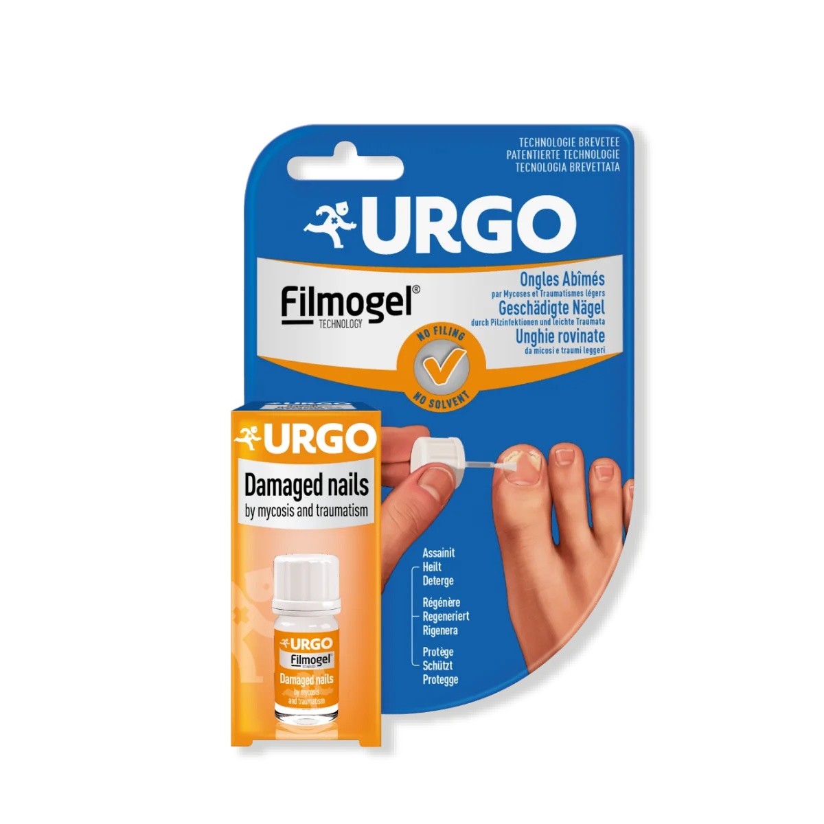 URGO Urgo Filmogel für geschädigte Nägel, Traumata und Nagelpilzinfektionen