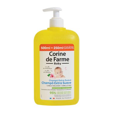 Corine de Farme Hellävarainen vauvanshampoo mantelinkukka 750 ml 750 ml