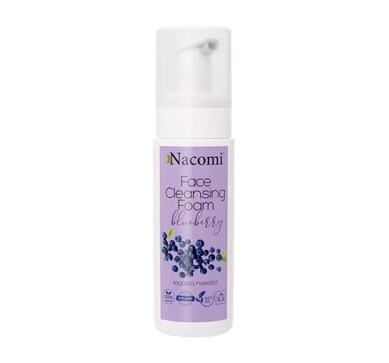 Nacomi Face Cleansing Foam pianka do twarzy Borówka 150 ml