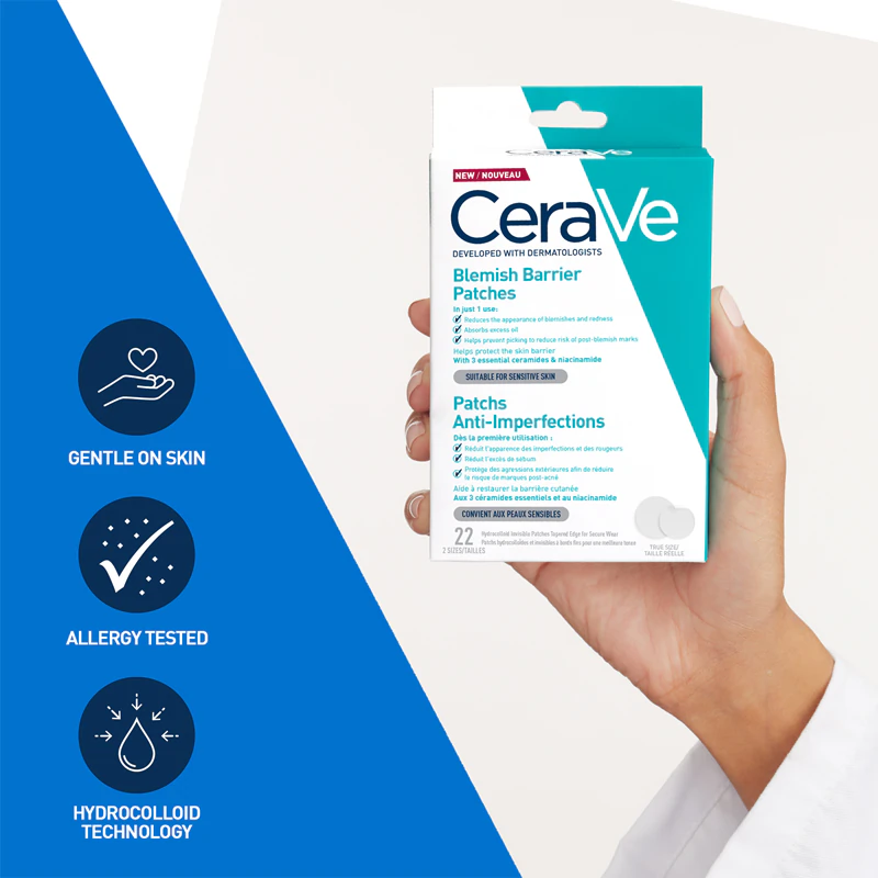 CeraVe Blemish Control Barrier Patches für problematische Haut gegen Akne