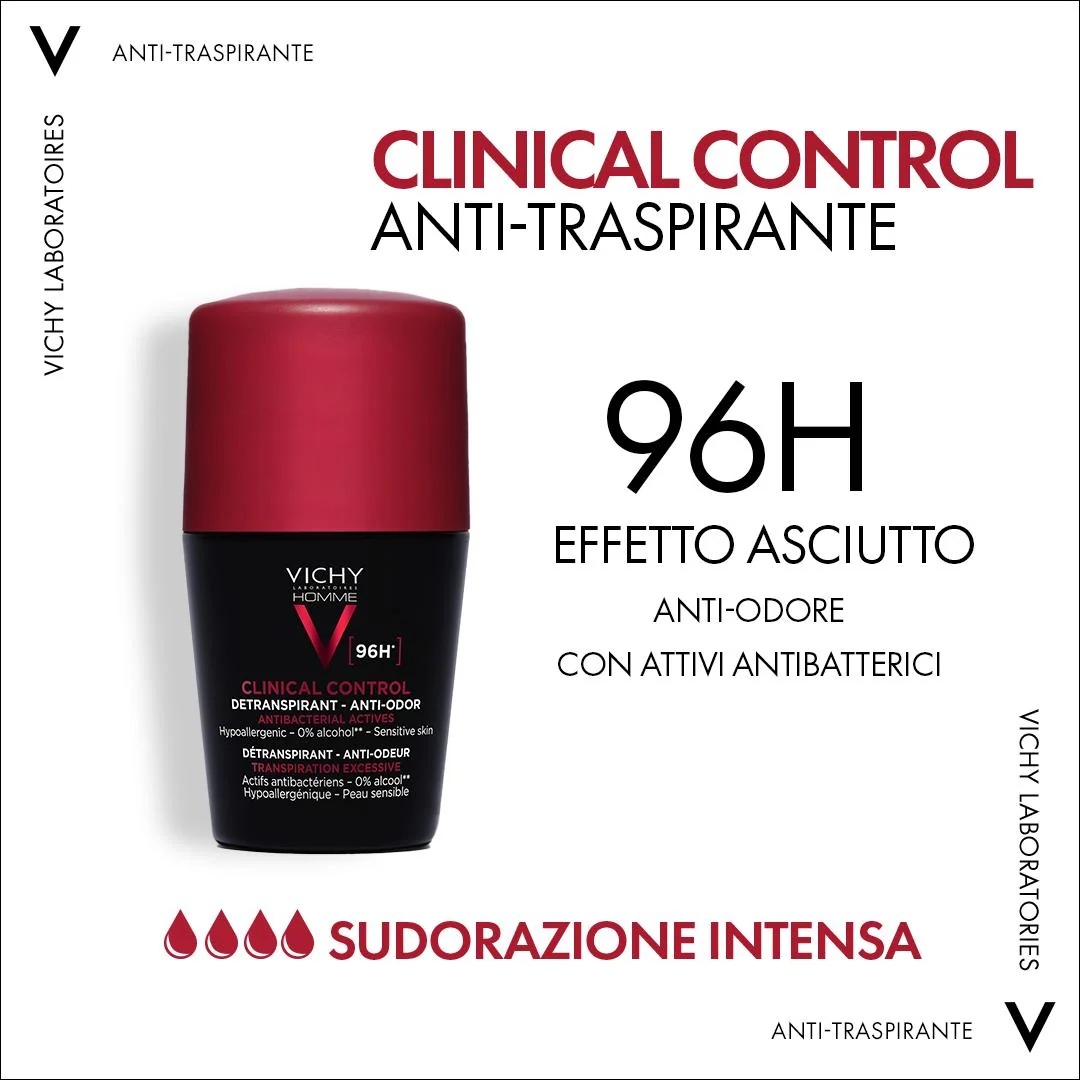 VICHY Vichy Homme Deo Cc 96H Roll 50