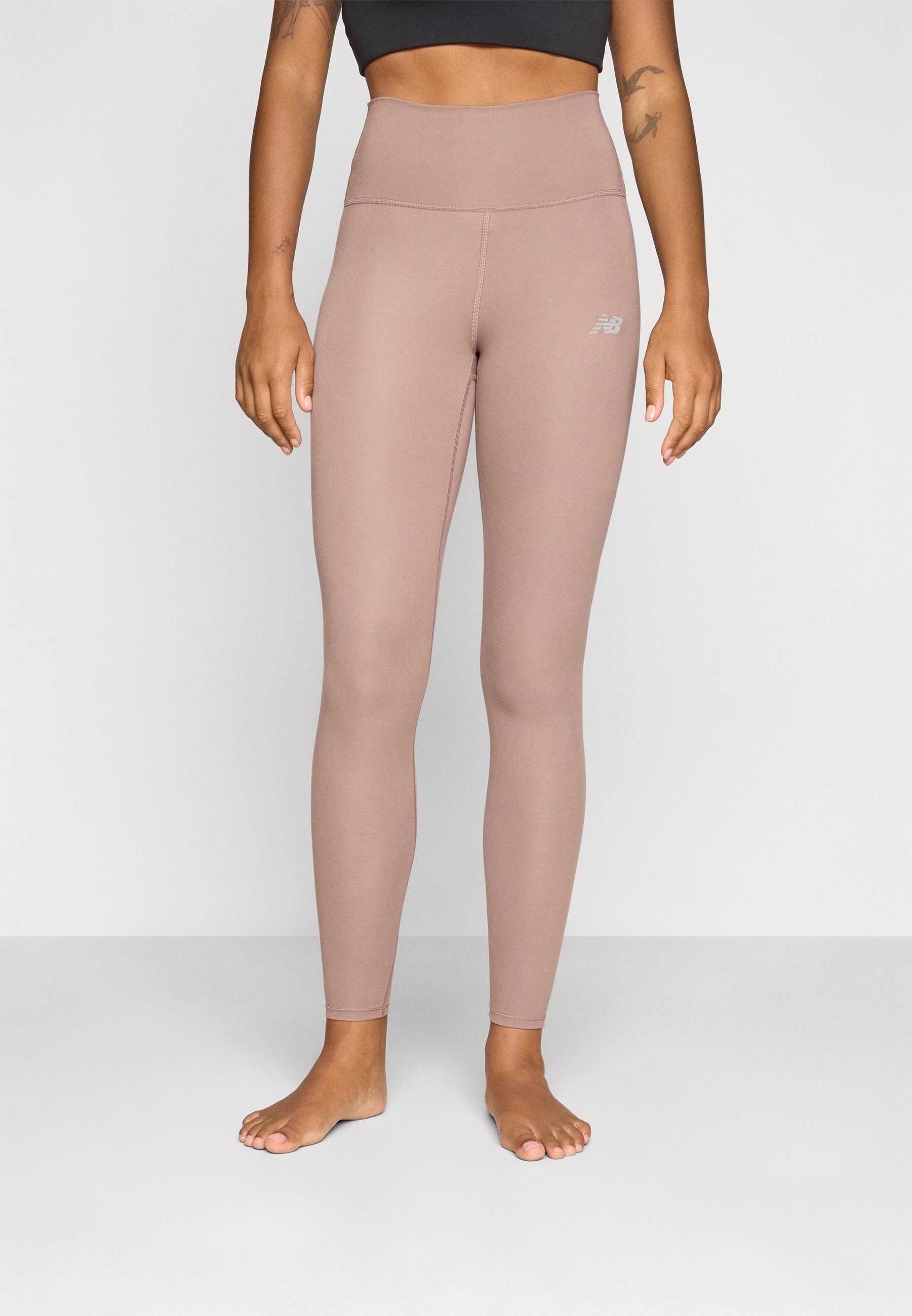 New Balance HARMONY HIGH RISE LEGGING - Leggings - erdfarben