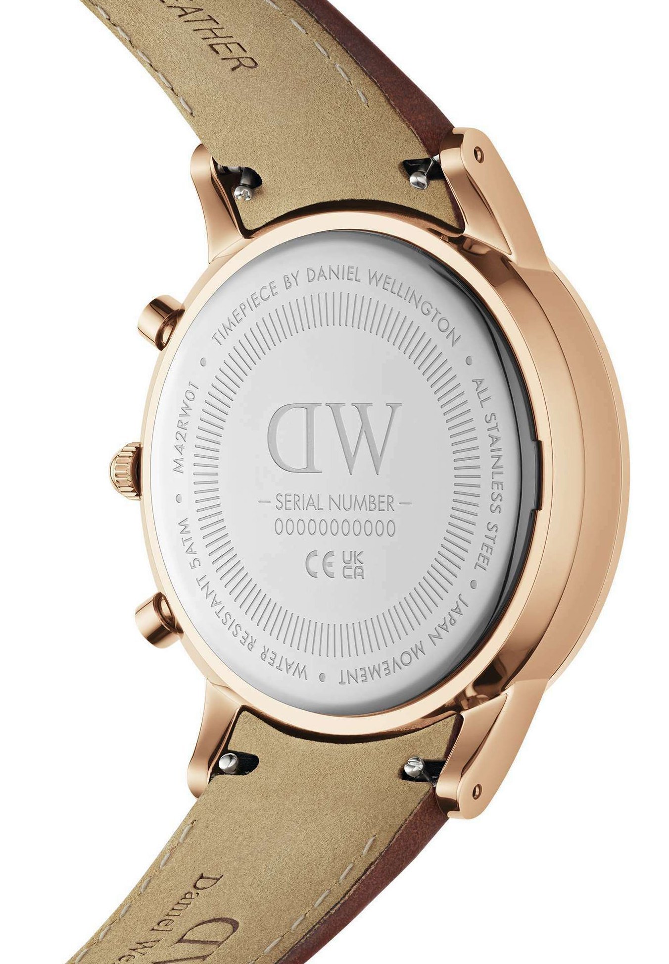 Daniel Wellington ICONIC - Chronograafhorloge - roségoudkleurig