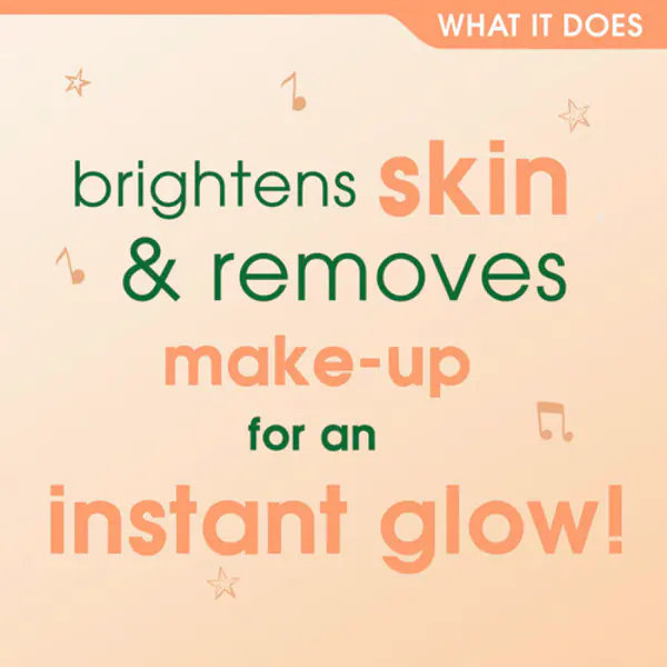 Simple Protect N Glow Biológiailag lebomló Törlőkendők Azonnali Glow X20