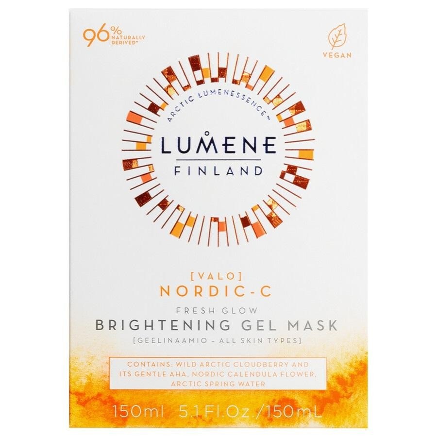 Lumene Glow Mask Nordic-C [VALO] Świeża, rozświetlająca maska żelowa - 150 ml