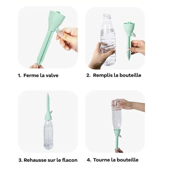 Kit d'arrosage goutte-à-goutte - Virex® - Irrigation automatique - Économique - Écologique - Facile à installer