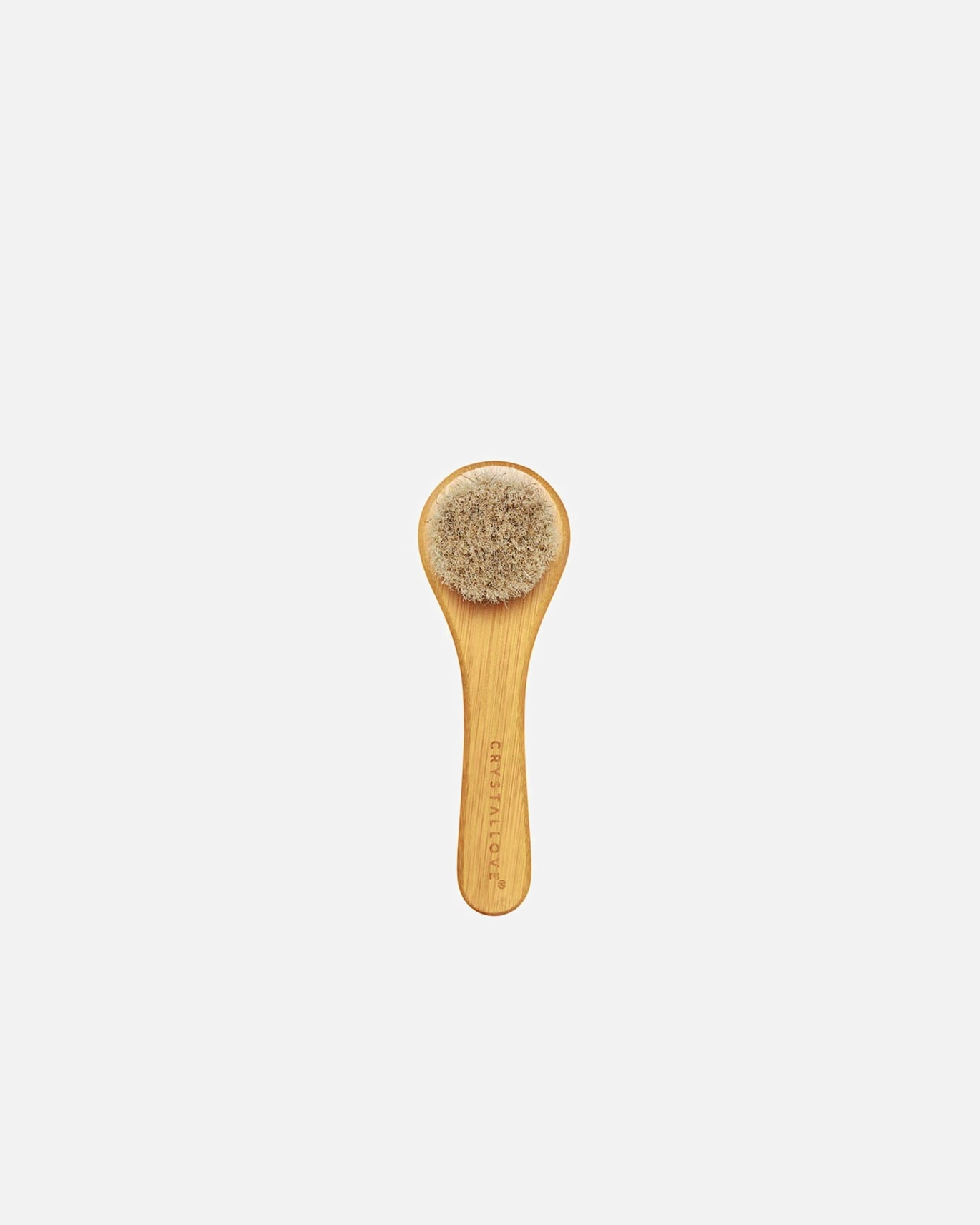 Perie facială de masaj Crystallove din bambus - 1 bucată