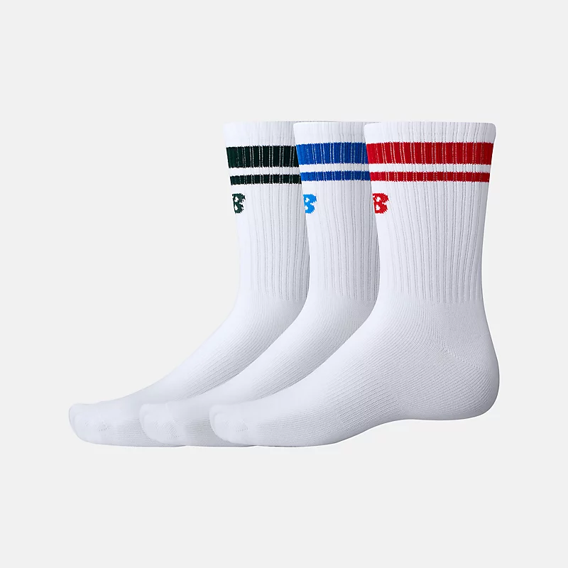 Κάλτσες Unisex NB Essentials Line με μέση γάμπας, συσκευασία των 3 – 5 διαφορετικά χρώματα